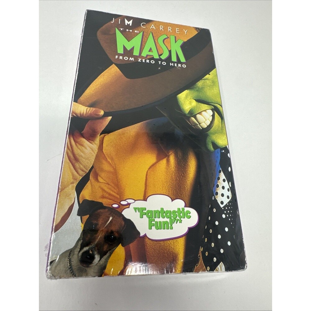 The Mask VHS Jim Carrey 1995 Factory Sealed NEW